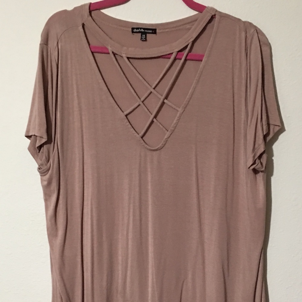 Dusty mauve shirt